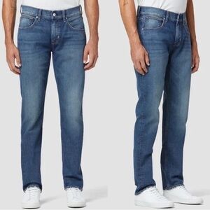 Hudson Byron Straight Leg Jeans Blue‎ Denim Size 32 Relaxed Fit Zip Fly Minimal